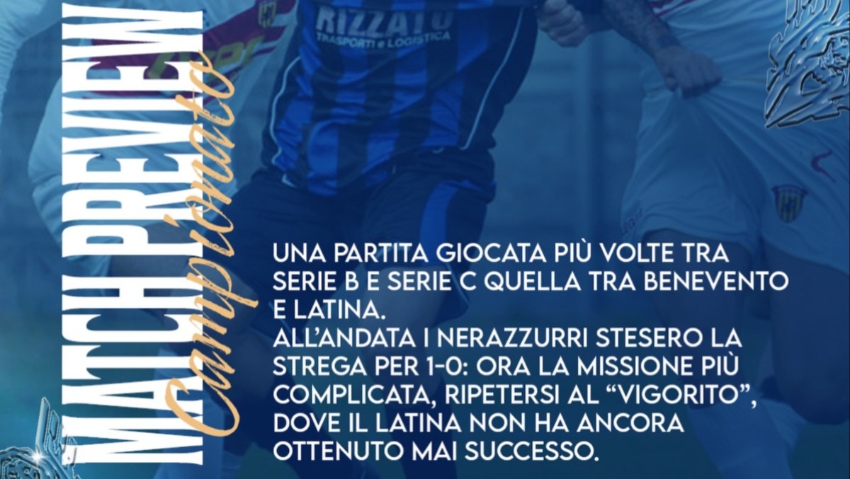 Calcio di serie C: match di San Valentino per il Latina. - 