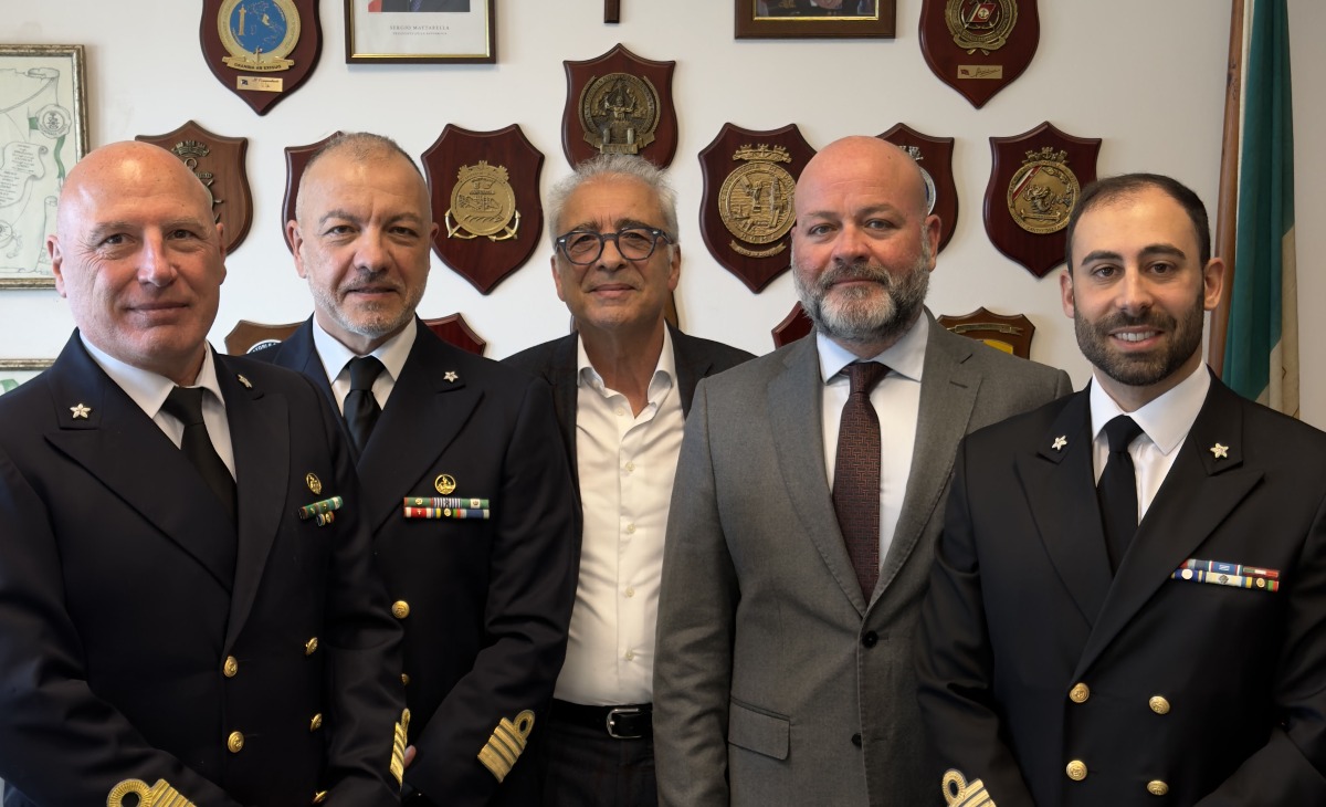 Il Direttore Marittimo del Lazio visita la Capitaneria di Porto di Anzio - 