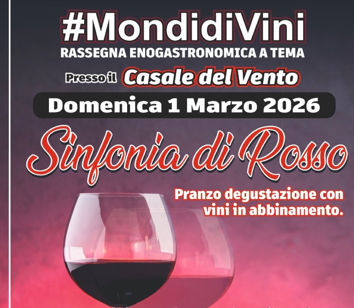 Aprilia - A Casale del Vento per “MondiDivini”: in scena "Sinfonia di Rosso" - 