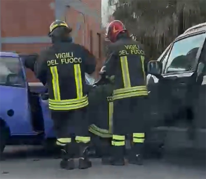 Brutto incidente sulla Pontina, poco dopo l’uscita per borgo Isonzo. Atterra l’eliambulanza.  - 
