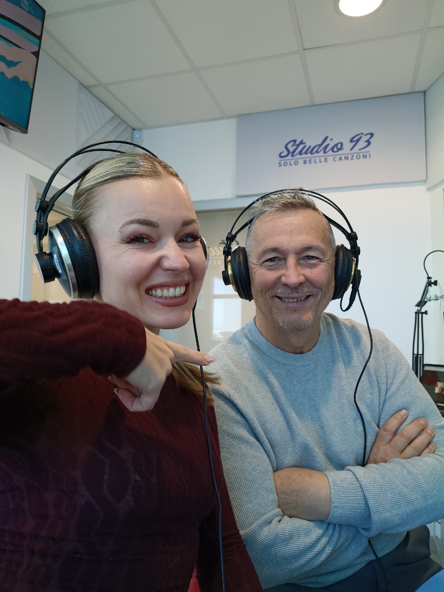 Paolo Belli ed Anastasia Kuzmina 