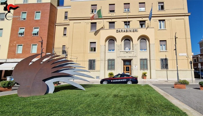 Carabinieri Latina_Caserma Cimarrusti