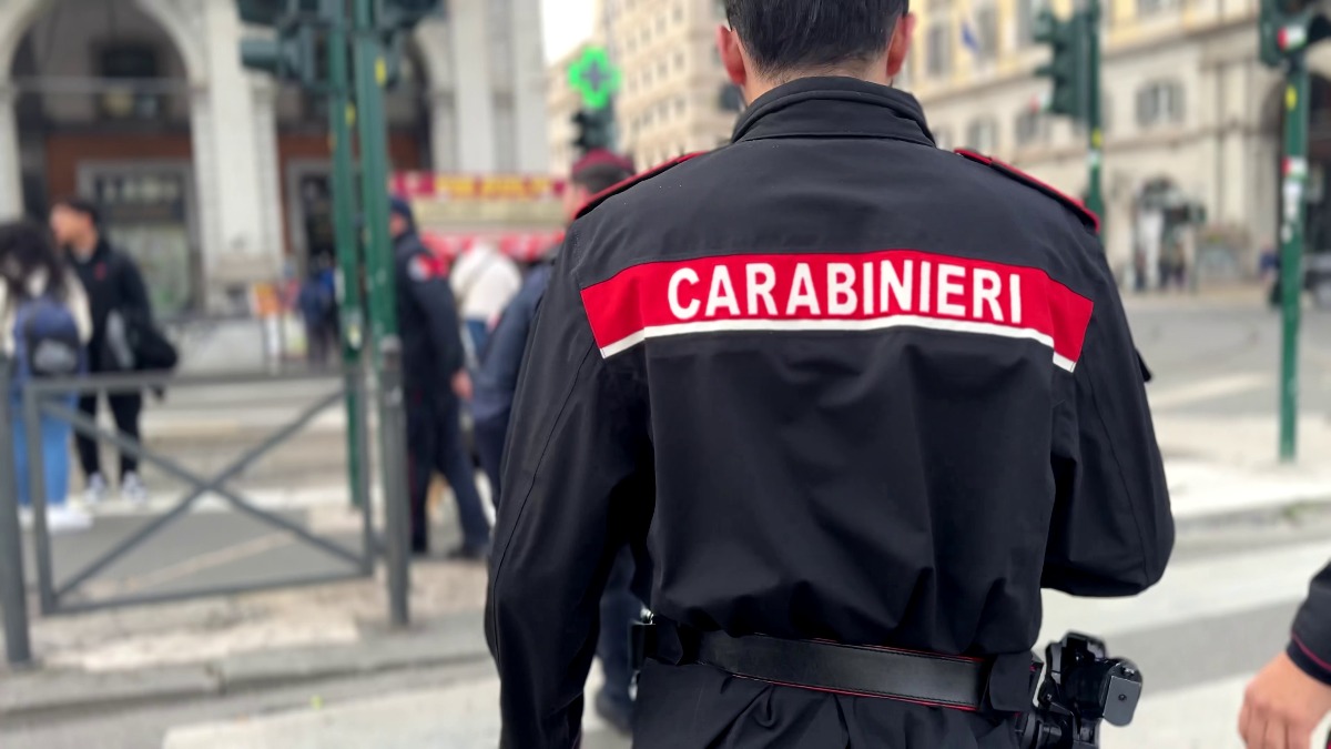 i Carabinieri a Roma Termini