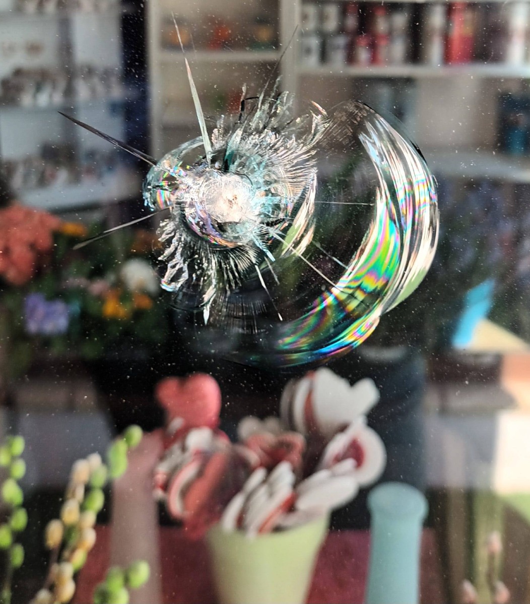 la fioreria in via dei Cipressi, ad Aprilia