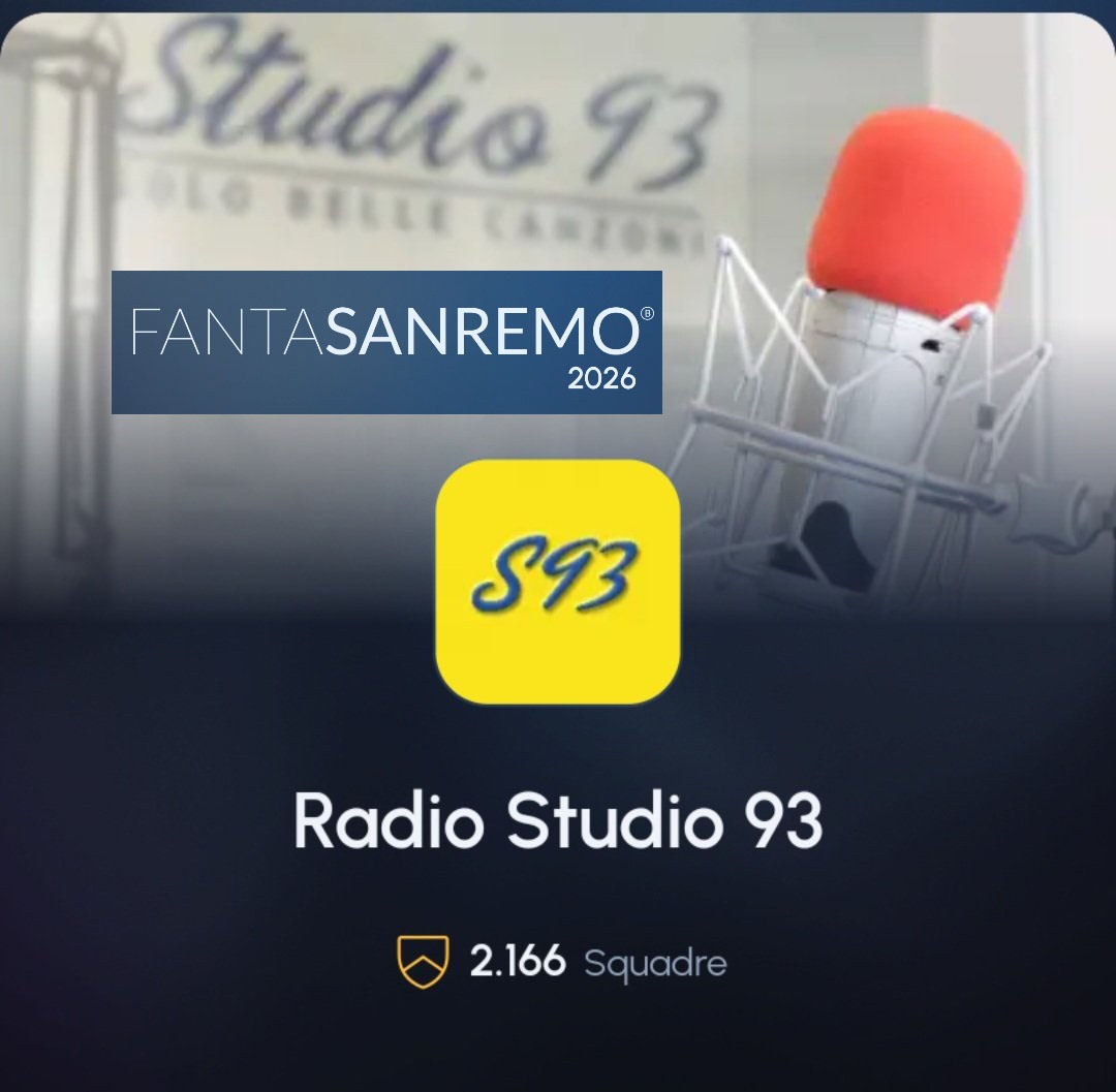 Fantasanremo, i vincitori della Lega di Radio Studio93! - 