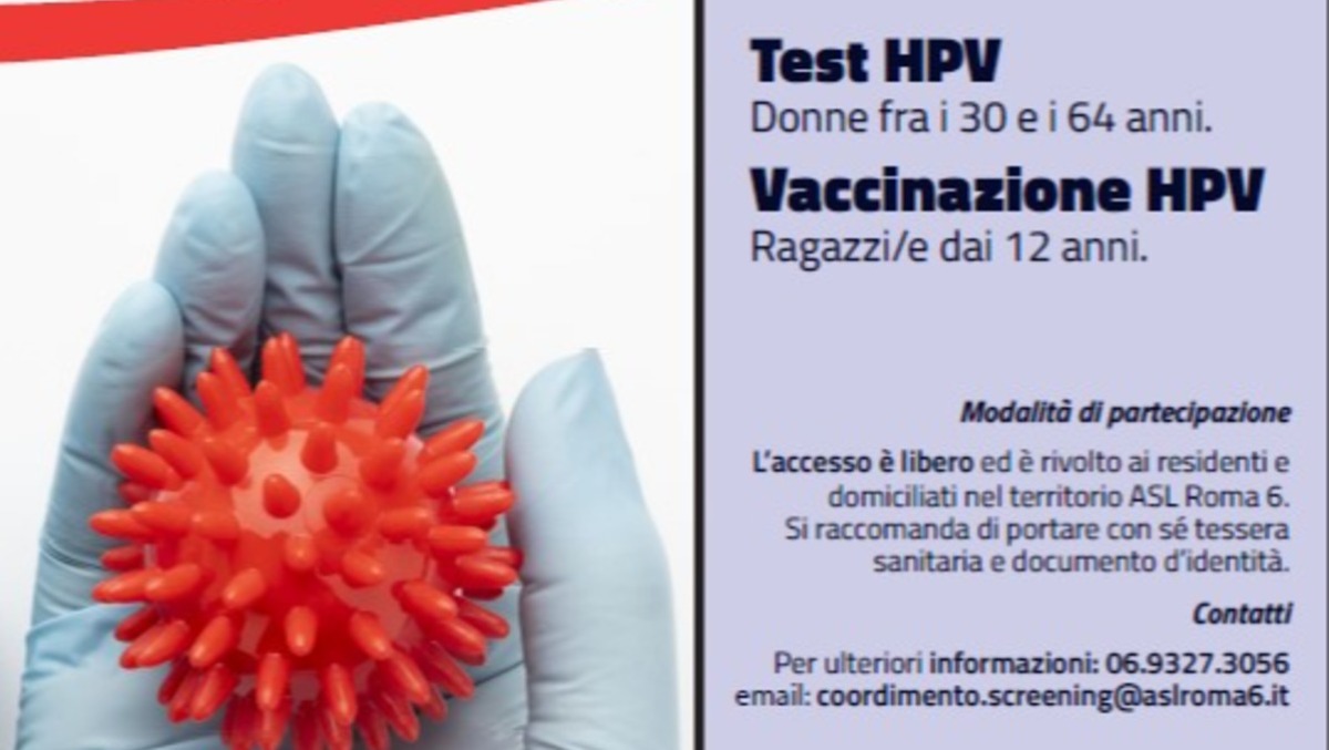 HPV, sessione straordinaria di screening al “San Giuseppe” di Marino - 