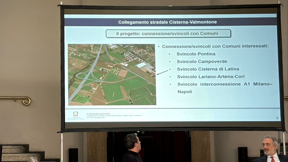 Cisterna-Valmontone, Mantini: "Bene avvio dell'opera, fondamentale lavoro delle amministrazioni passate" - 