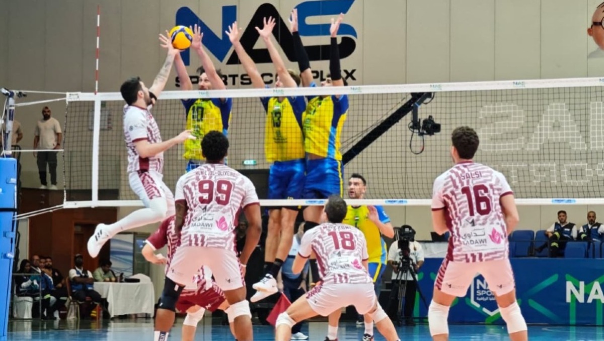Pallavolo, torneo a Dubai. La finale per Cisterna sfuma al tie-break contro lo Yazaar. - 
