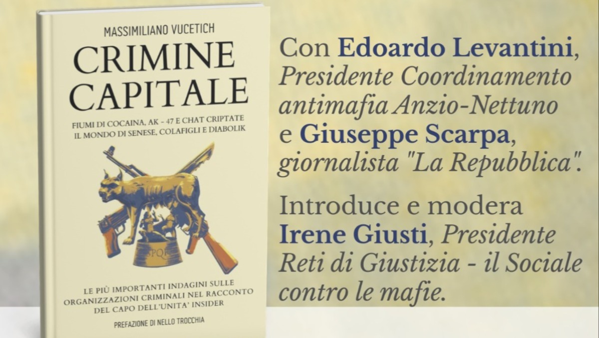 Aprilia - Crimine capitale, incontro dibattito con il colonnello Vucetich - 