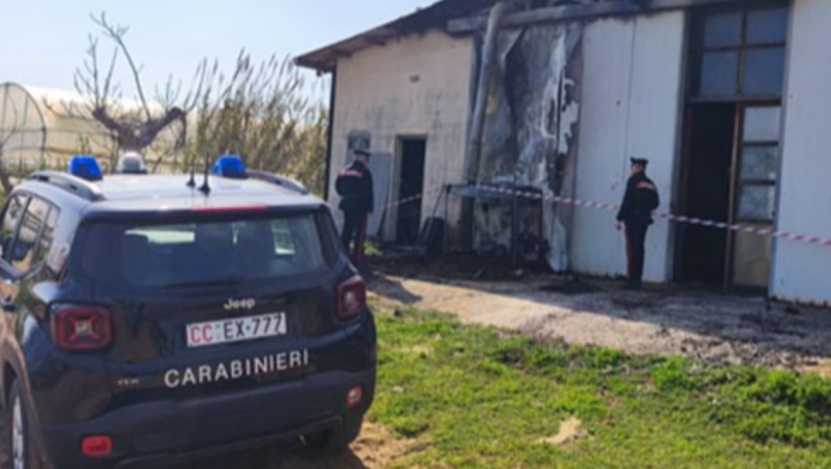 Fiamme in una falegnameria di San Felice Circeo. - 