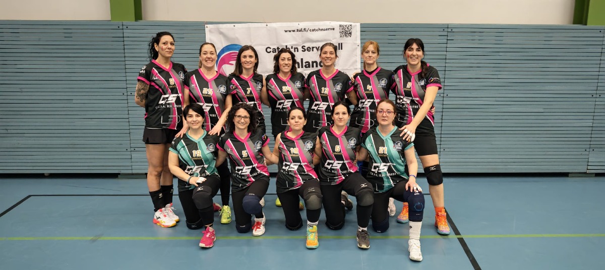 Le Mamasharks di Aprilia agli europei per club in Finlandia. - 