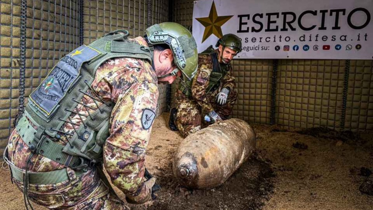 Aprilia, rimossa la bomba aerea a La Gogna. Operazioni terminate. - 