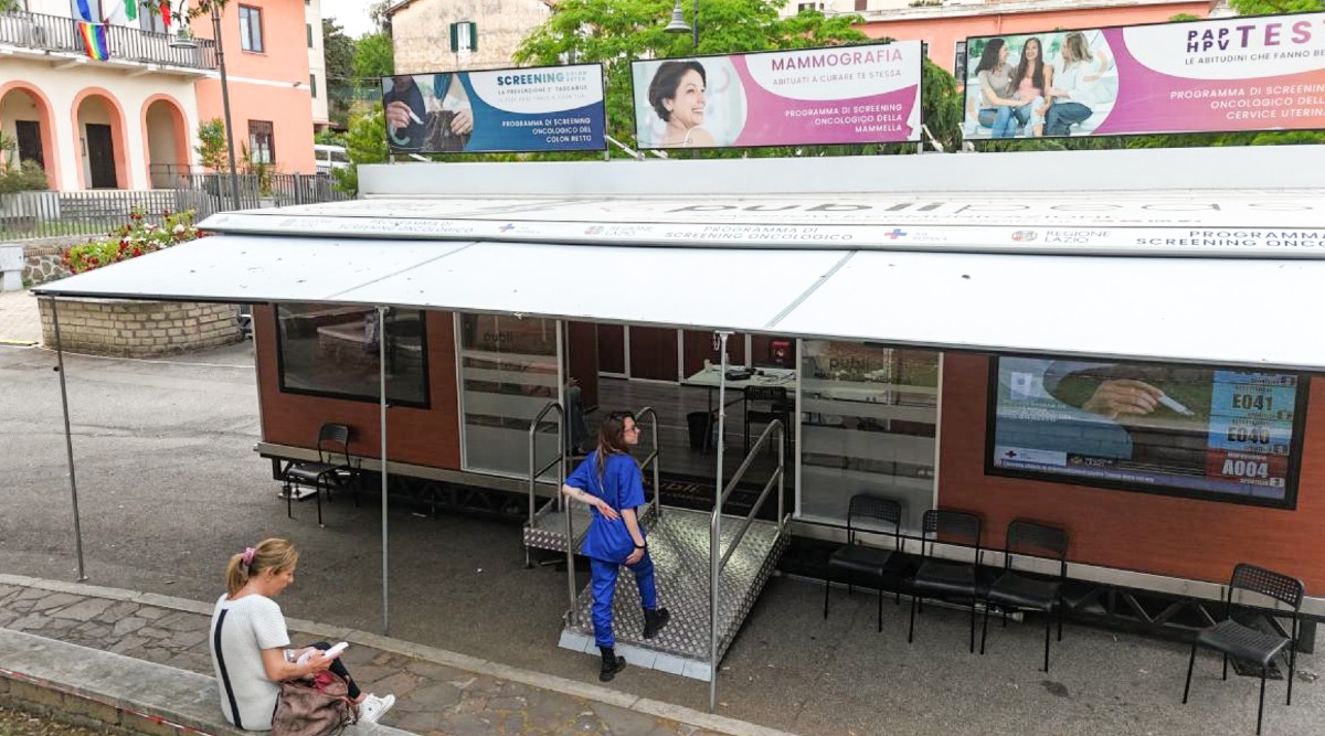 Prevenzione itinerante: a Cisterna torna il camper della Asl. - 