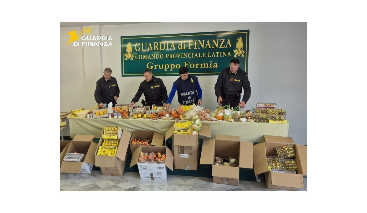 Pasqua sicura. Sequestrati in provincia di Latina circa 3mila prodotti non a norma. - 