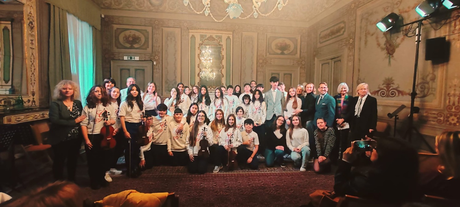 I giovani musicisti della "Gramsci" di Aprilia ospiti dell'Istituto Polacco di Roma - 