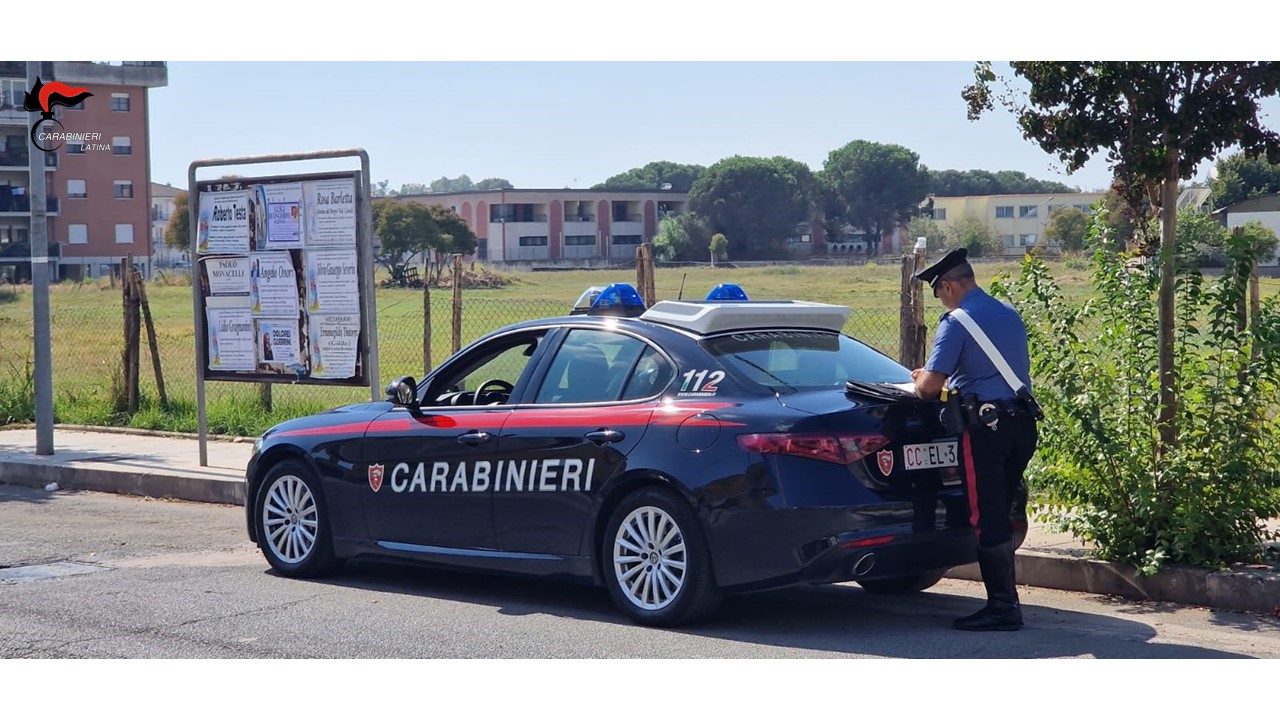 Latina, operazione ad “Alto Impatto”: i Carabinieri segnalano due giovani assuntori di droga. - 