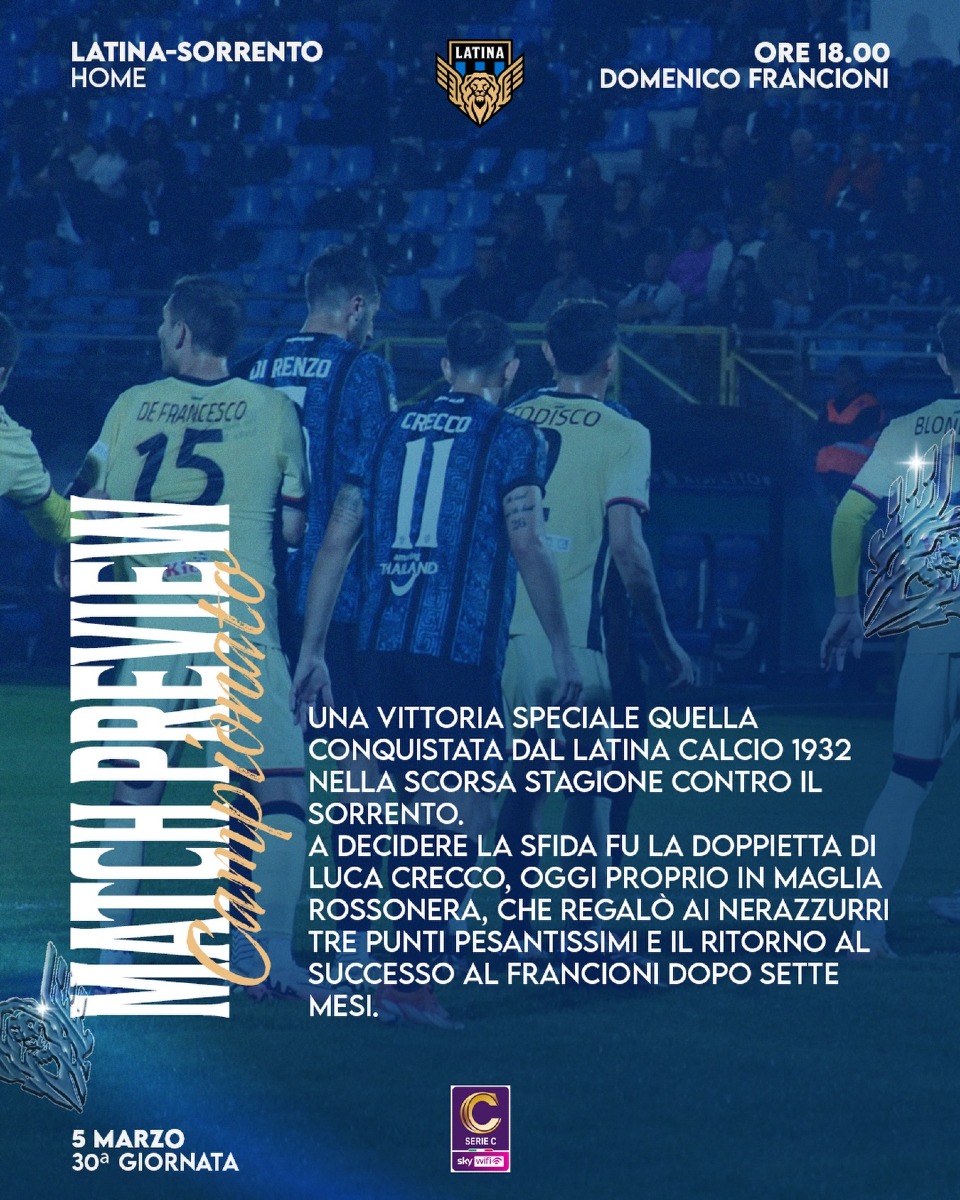 Latina Calcio-Sorrento