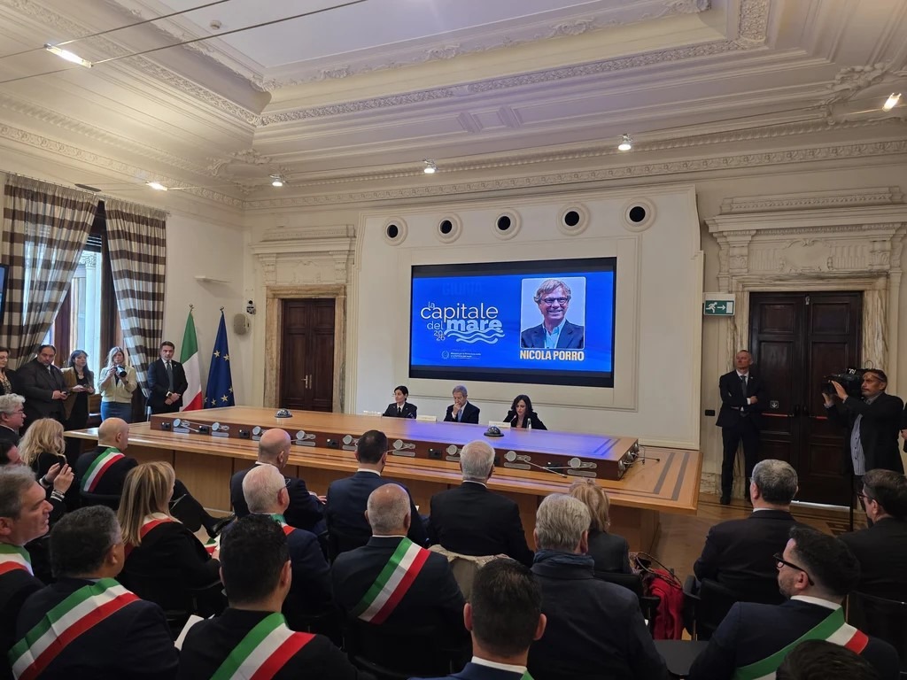 Gaeta alla cerimonia di proclamazione “Capitale Italiana del Mare 2026”