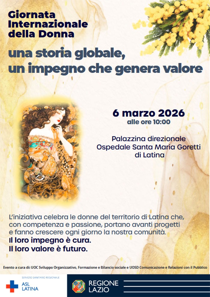 Giornata Internazionale della Donna - Asl di Latina 