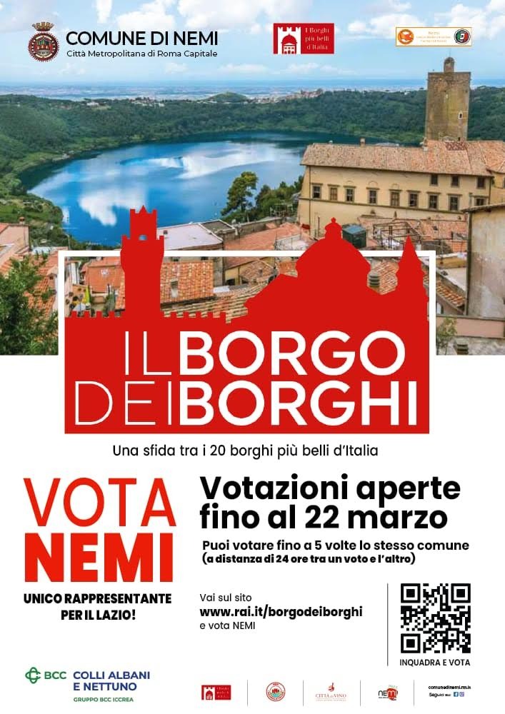 Nemi - ll Borgo dei Borghi
