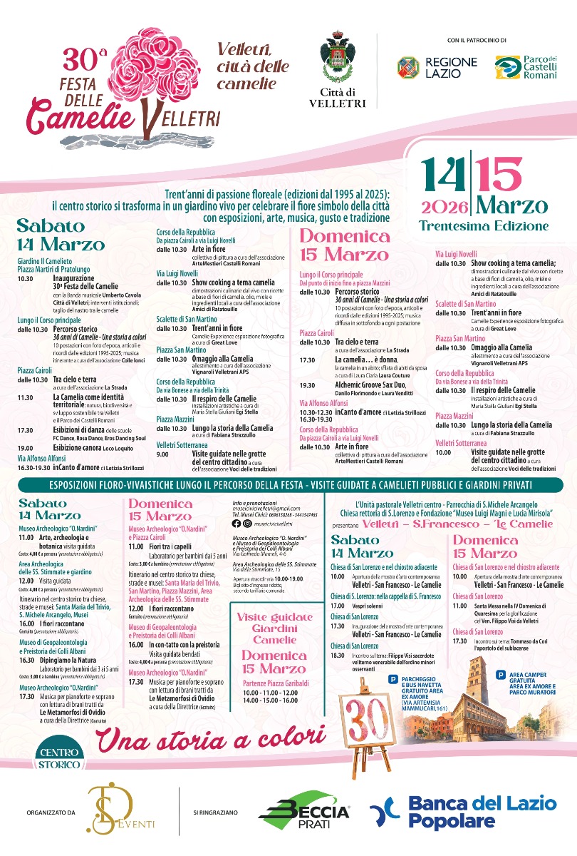 Velletri, Festa delle Camelie