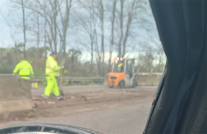 Pontina - la messa in sicurezza della strada