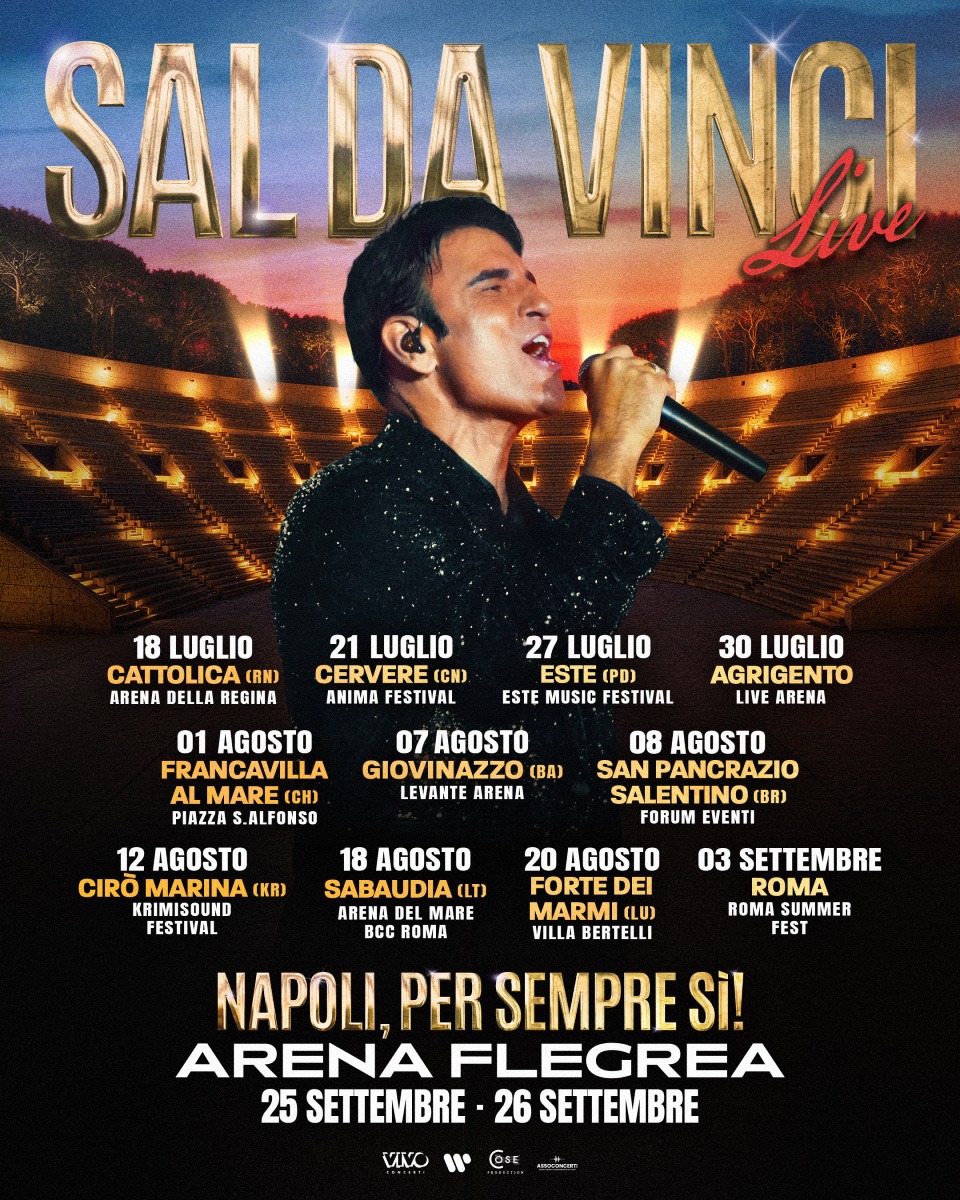 Sal Da Vinci - le date del tour