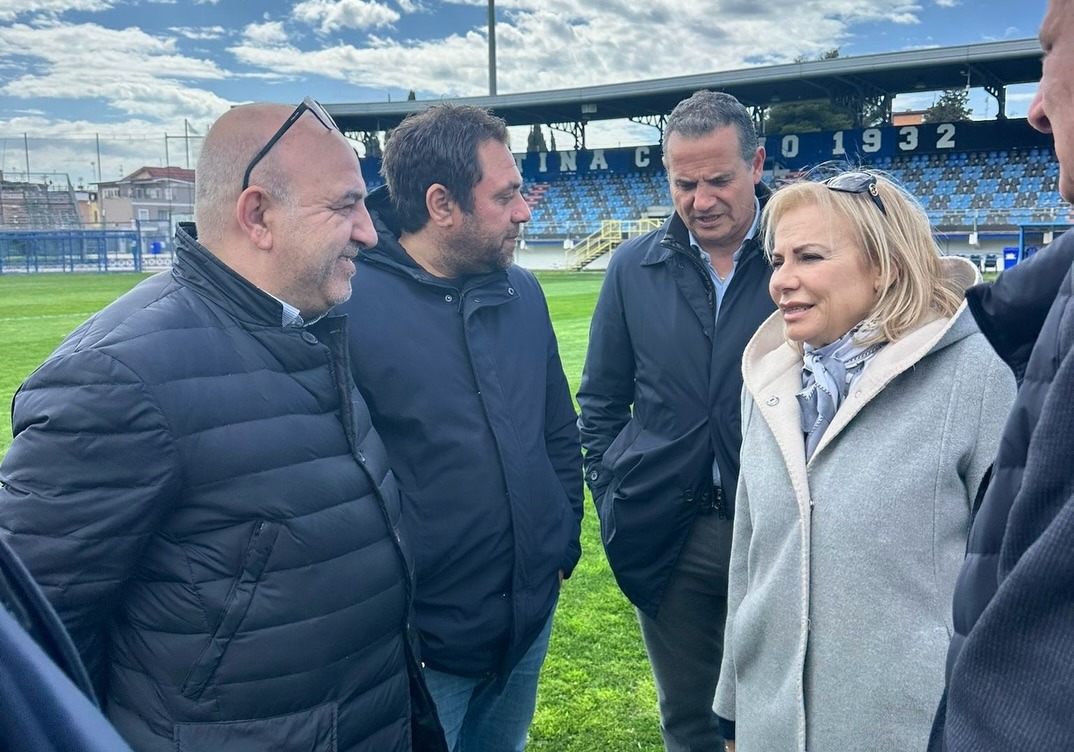 Latina Calcio - incontro con la sindaca Matilde Celentano