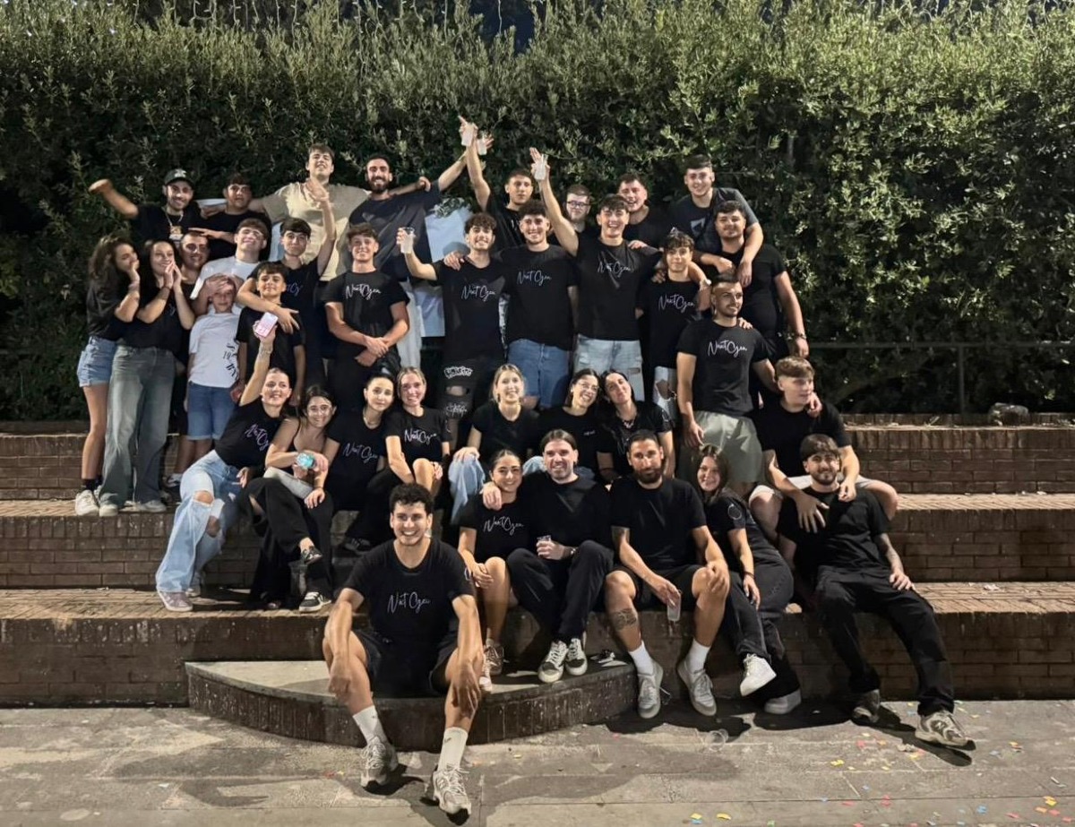 Focaraccio di San Giuseppe - i ragazzi dell'associazione Next Gen