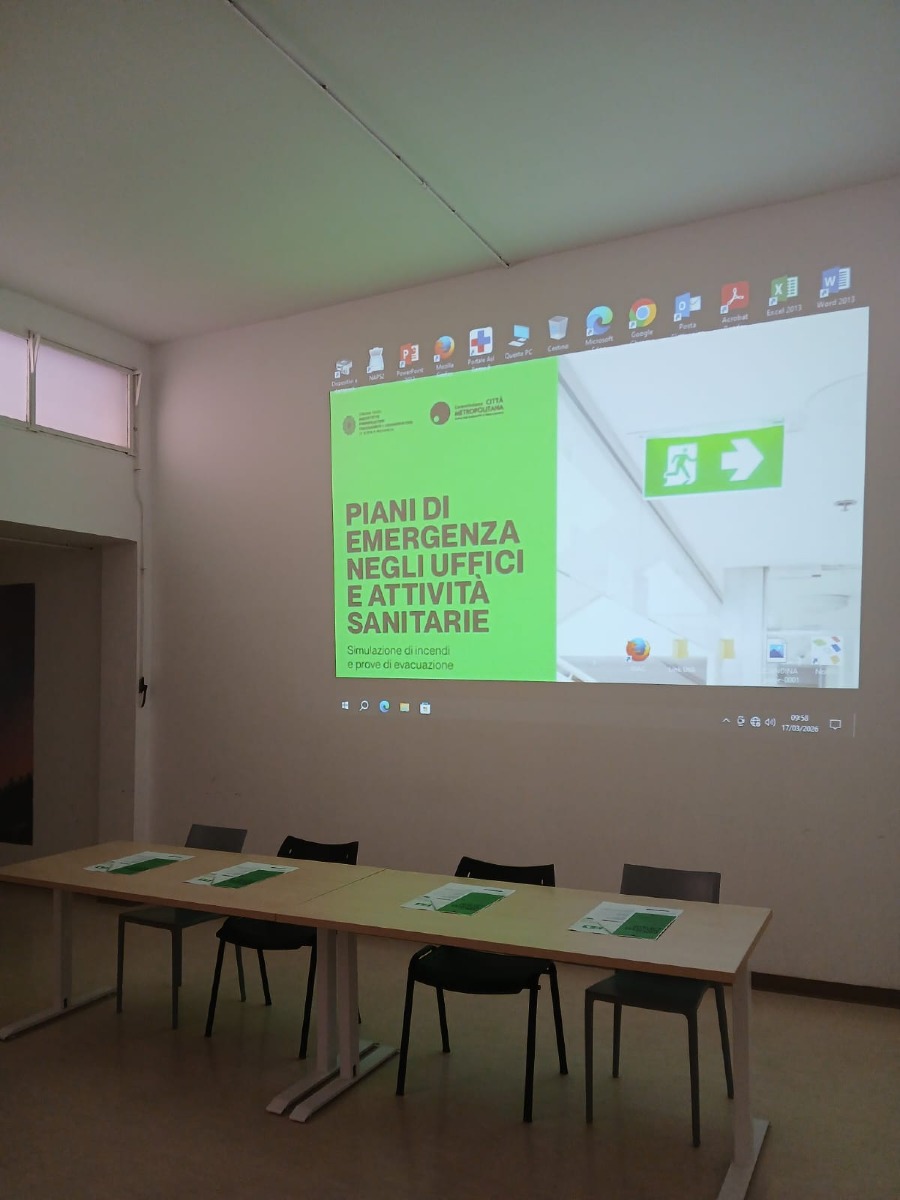 Asl Roma6 - simulazione di incendio ed evacuazione