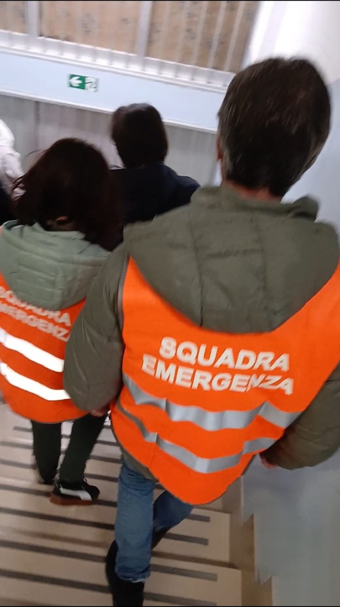 Asl Roma6 - simulazione di incendio ed evacuazione