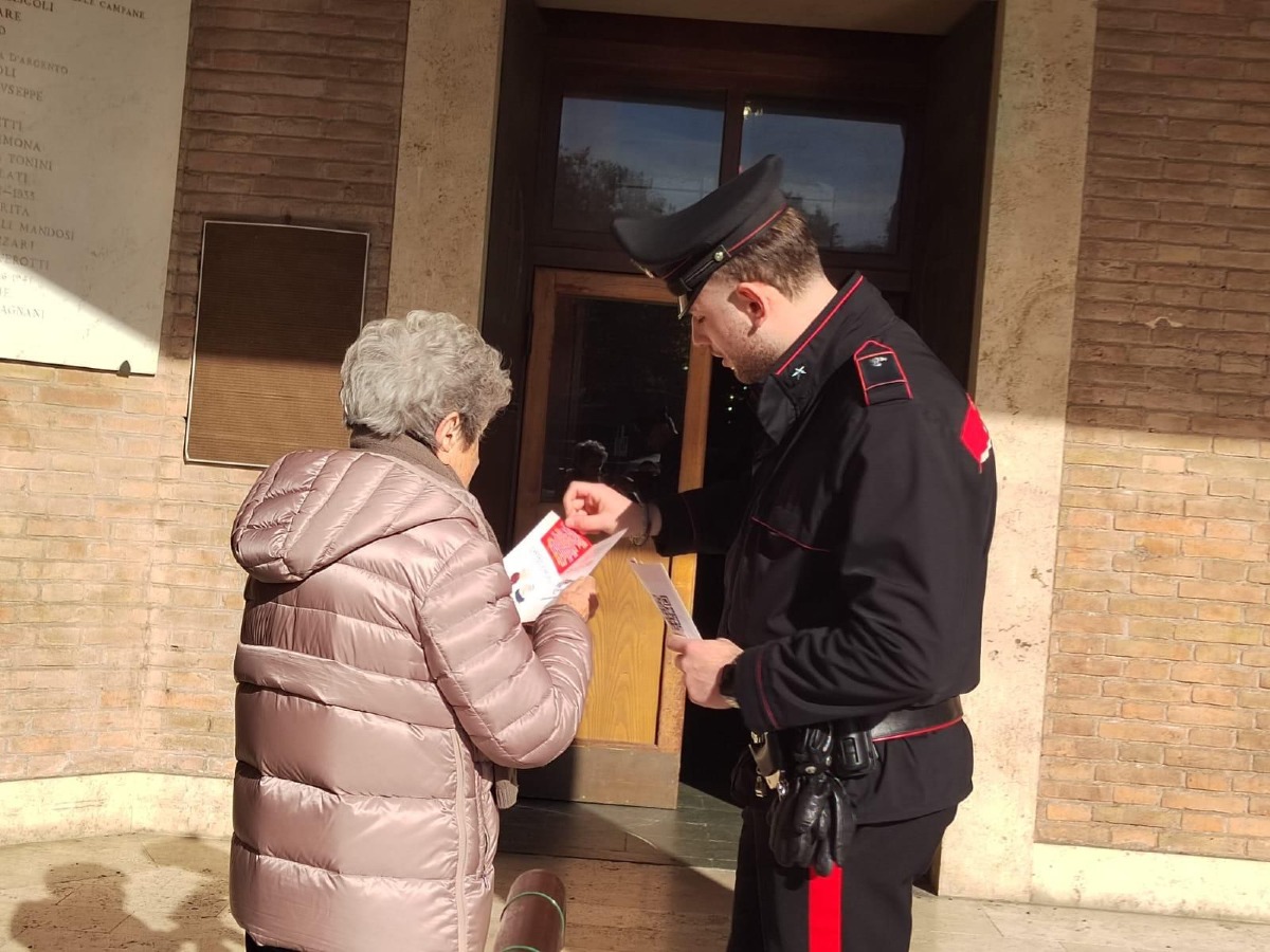 Truffe agli anziani - Carabinieri di Frascati
