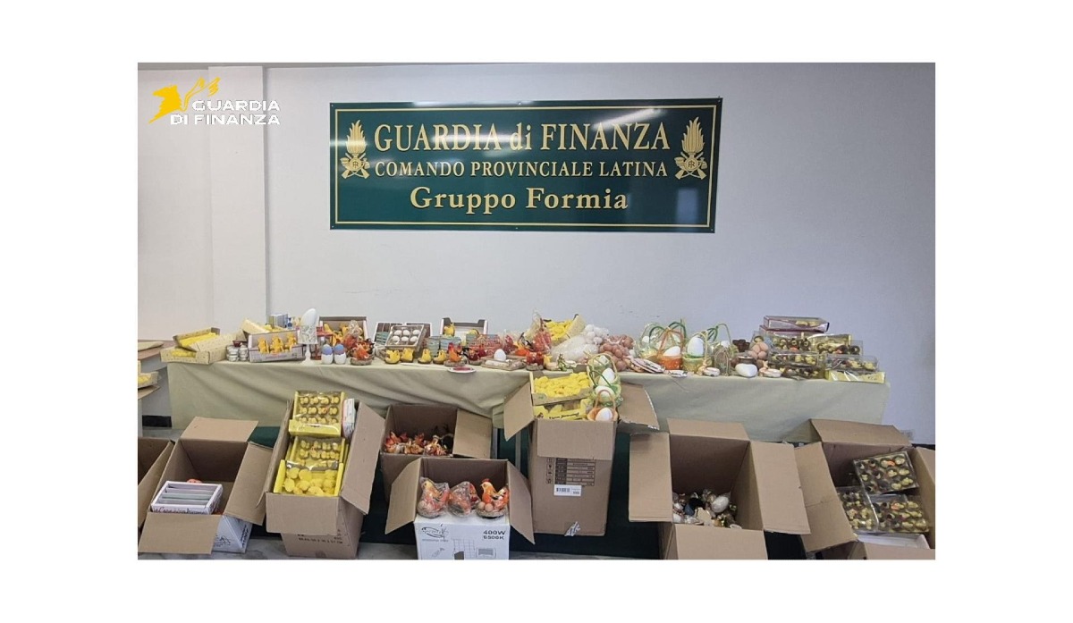 Finanza Latina - sequestro prodotti Pasqua