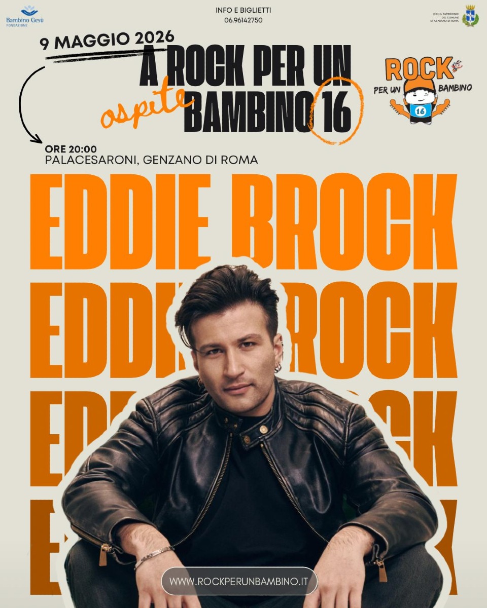 Rock per Un Bambino - edizione 2026 Eddie Brock