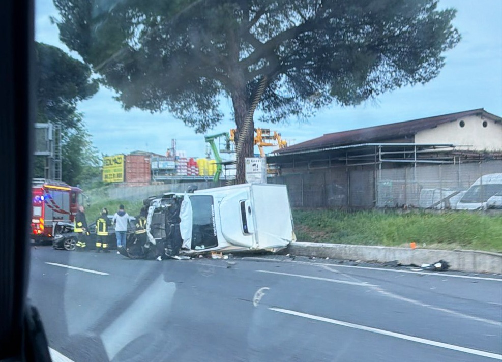 Investimento mortale sul Grande Raccordo Anulare. - foto del gruppo Facebook GRA