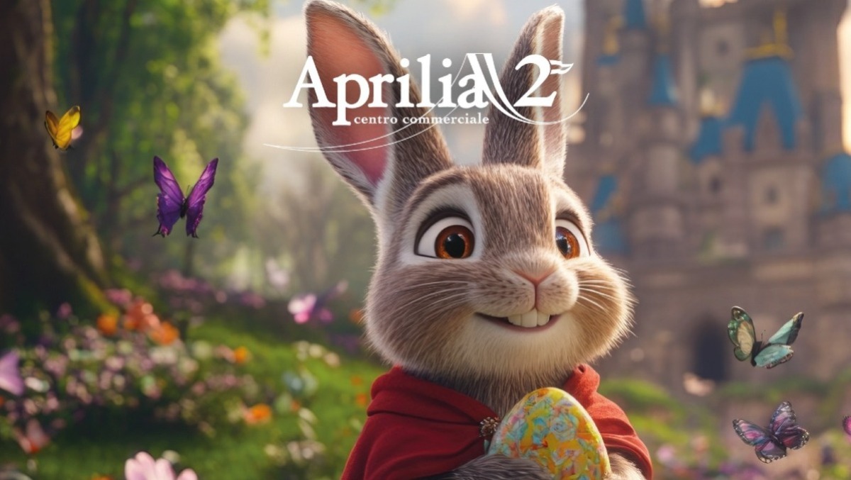 Pasqua ad Aprilia2: ancora un pomeriggio di magia e festa con il simpaticissimo coniglio Hoppy! - 
