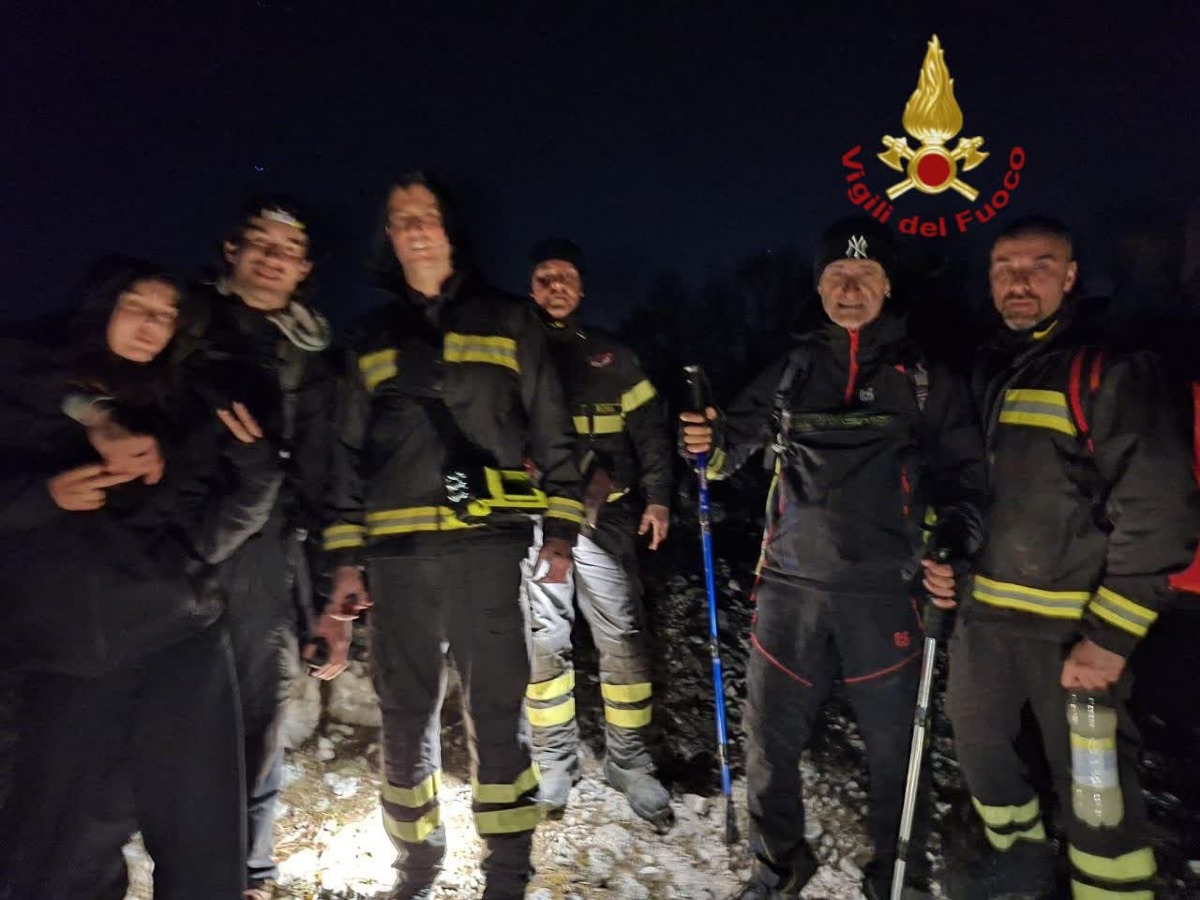 Giovane ferito e disperso sul Semprevisa, salvato dai soccorritori. - 