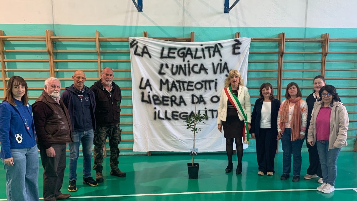 La legalità fiorisce all'istituto Matteotti di Aprilia - 