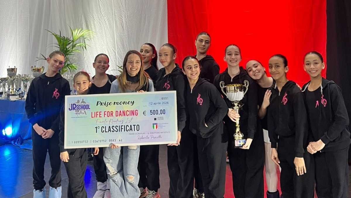 Performance arts Aprilia, vittoria eclatante al Campionato Assoluto di Danza - 