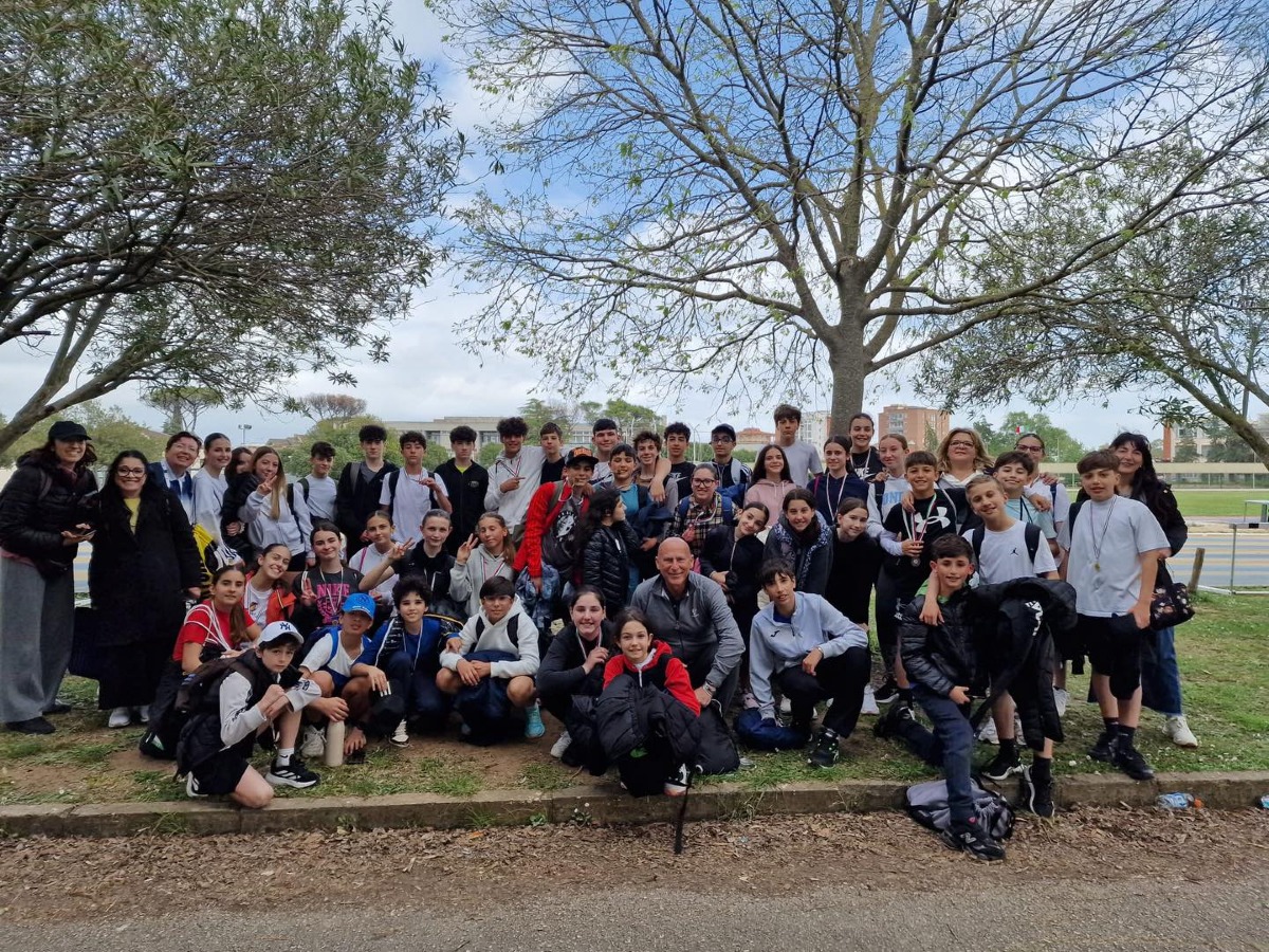 Aprilia, i giovani atleti della “Pascoli” ai Giochi Sportivi Studenteschi di Latina. - 