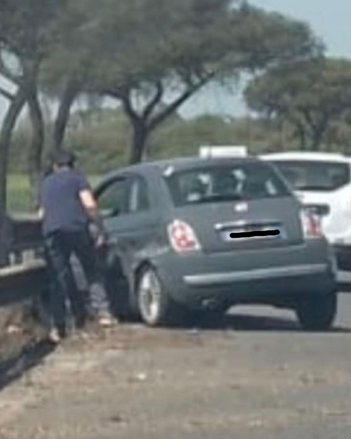 Pontina, incidente a Castel Romano - 