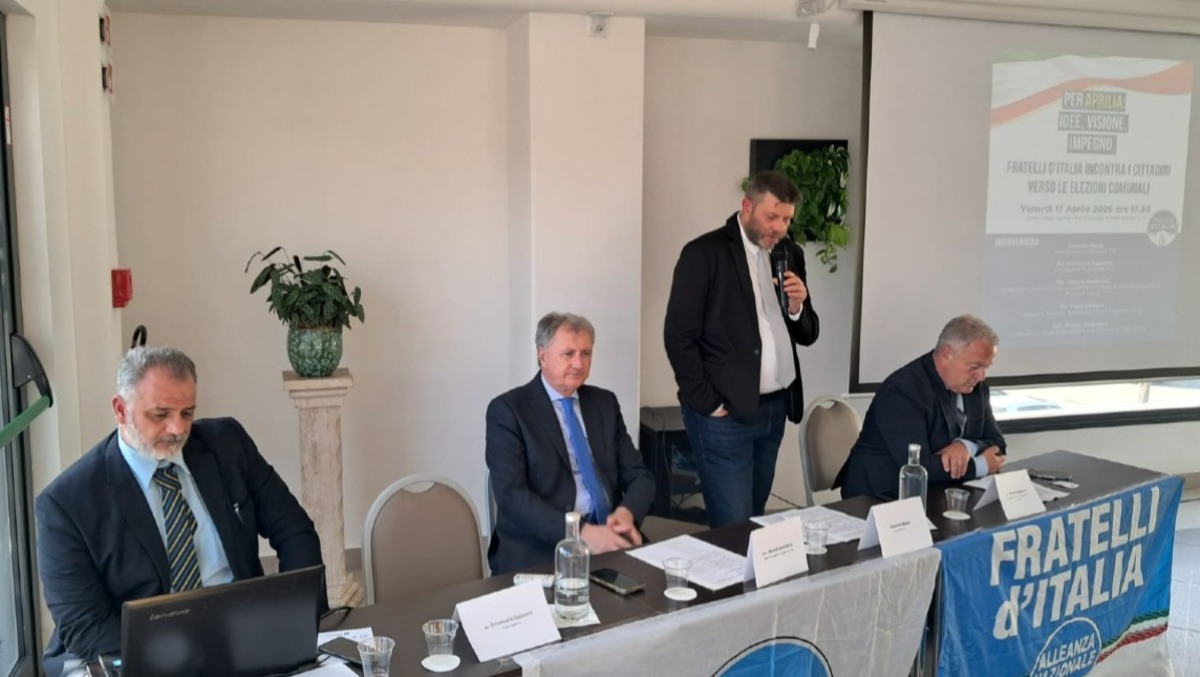 Aprilia, “Fiducia e ruolo della politica”:  Fratelli d’Italia incontra i cittadini. - 