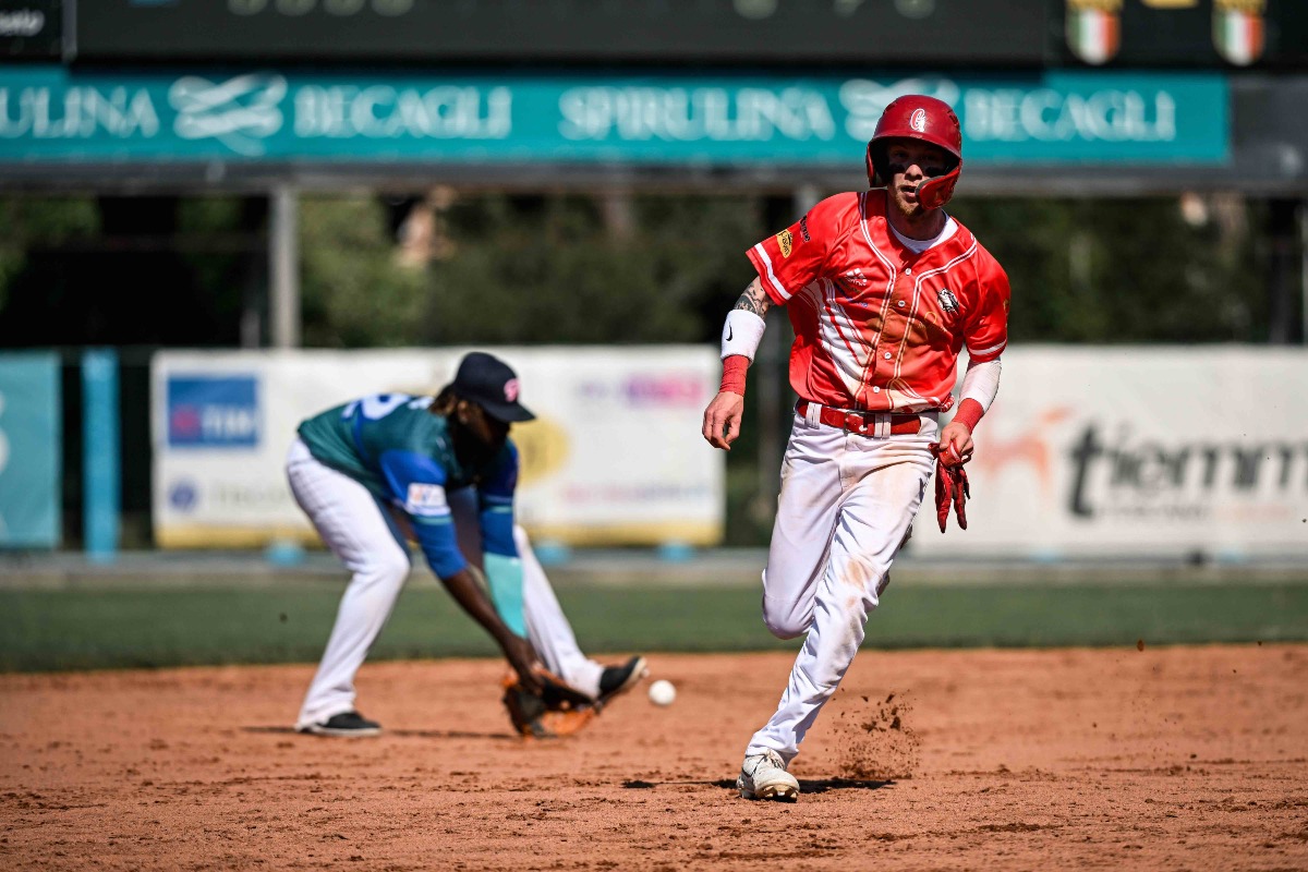 Serie A Gold Baseball, San Marino, Parma Clima e Nettuno 1945 senza freni - 