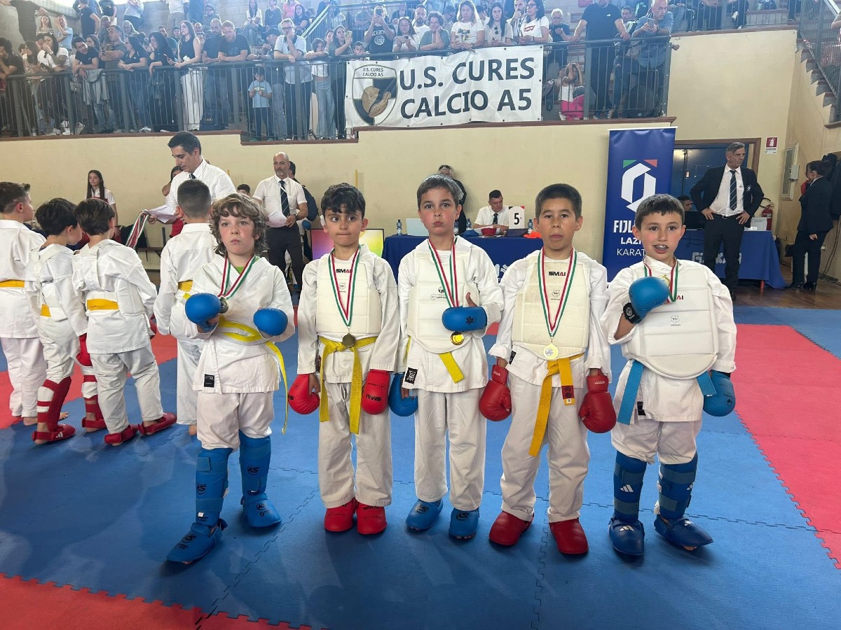 Successo per il Tomari-Te di Aprilia al Gran Premio Giovanissimi  - 