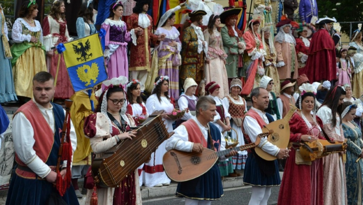 Ad Aprilia la rievocazione storica "1697 - Papa Innocenzo XII a Carroceto". - foto di Giorgio Ricci