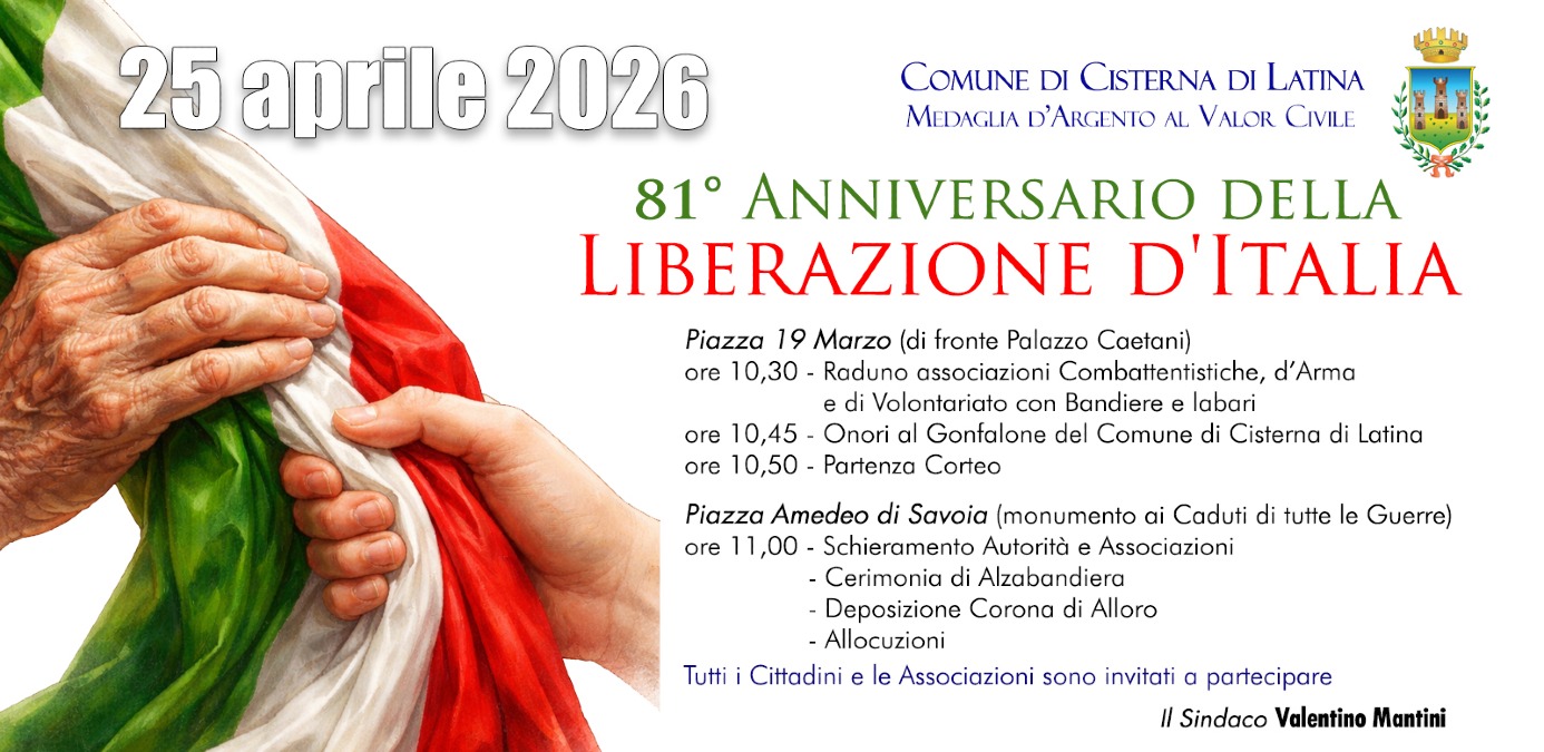  Cisterna celebra l’anniversario della Liberazione  - 