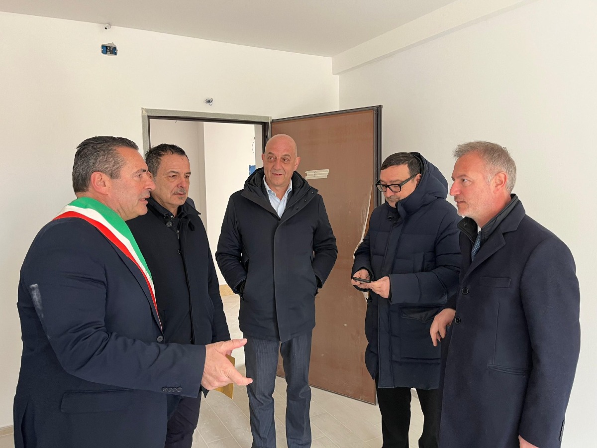Ariccia - inaugurazione primo lotto alloggi Ater in via degli Olmi 
