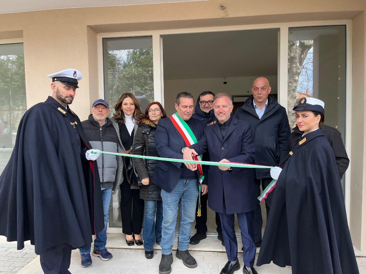 Ariccia - inaugurazione primo lotto alloggi Ater in via degli Olmi 