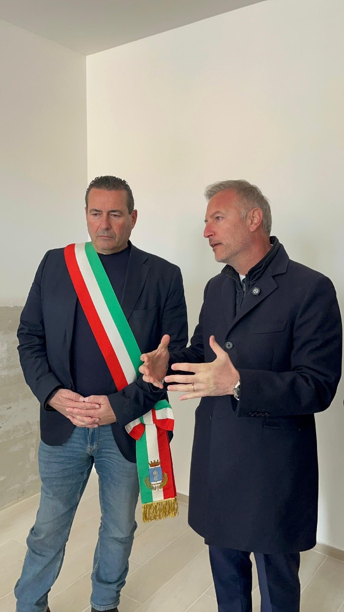 Ariccia - inaugurazione primo lotto alloggi Ater in via degli Olmi 