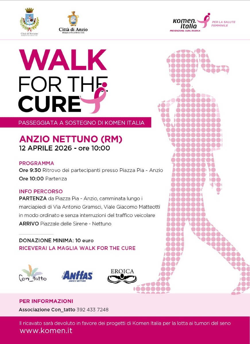 Walk for the Cure - Anzio Nettuno